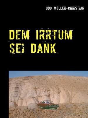 cover image of Dem Irrtum sei Dank